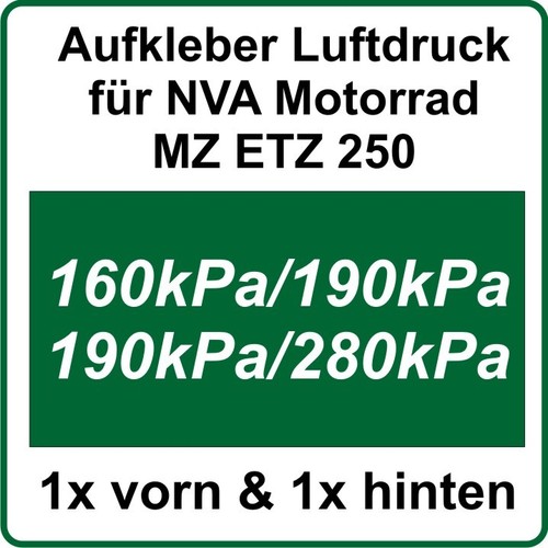 Etz nva aufkleber - nva,